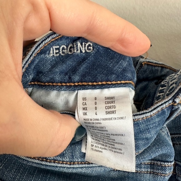 American Eagle Jeggings Size 0 Short - Picture 4 of 4